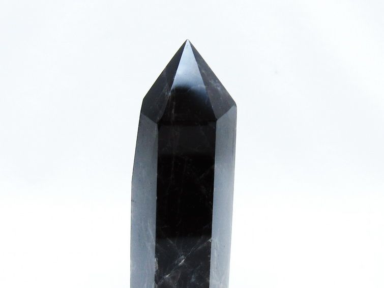 モリオン 黒水晶 六角柱 ポイント 一点物 152-4064 【sold out】