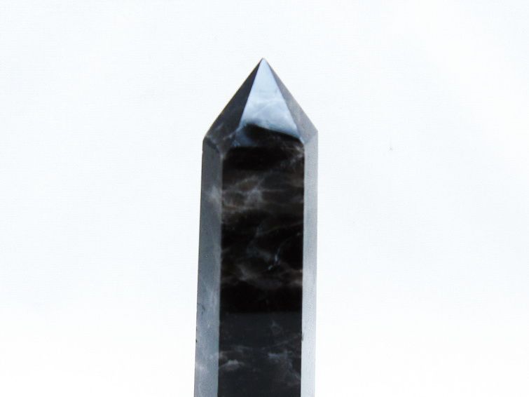 モリオン 黒水晶 六角柱 ポイント 一点物 152-4066 【sold out】