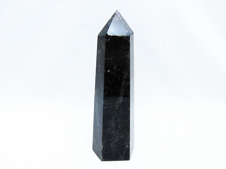 モリオン 六角柱 モリオン 黒水晶 六角柱 ポイント 一点物 152-4072 【sold out