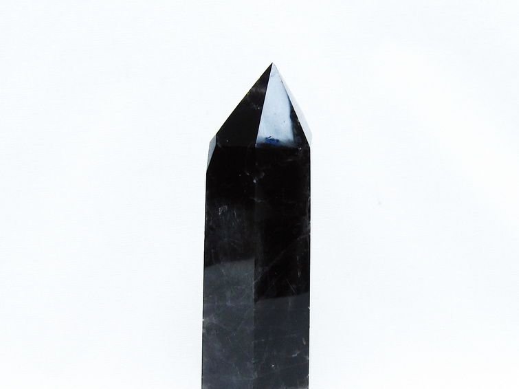 モリオン 黒水晶 六角柱 ポイント 一点物 152-4076 【sold out】