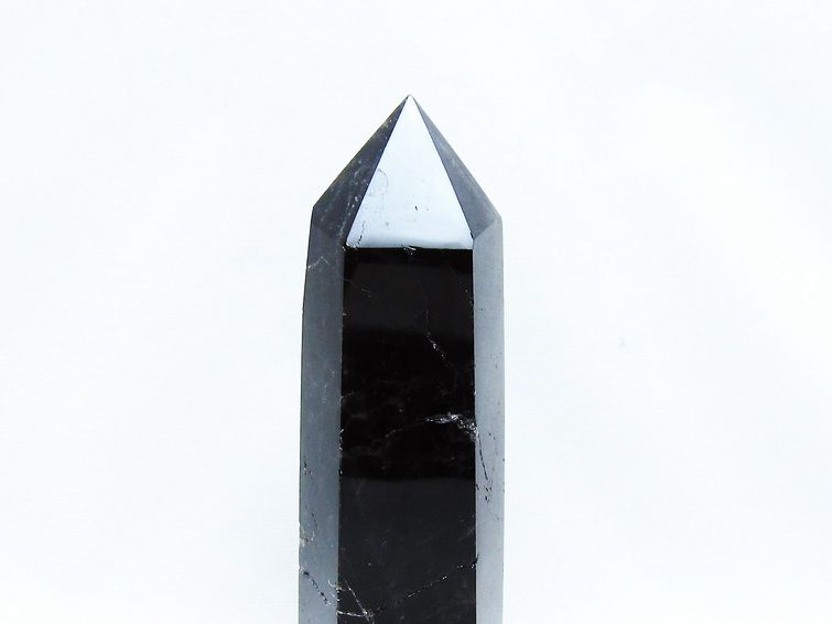モリオン 黒水晶 六角柱 ポイント 一点物 152-4078 【sold out】