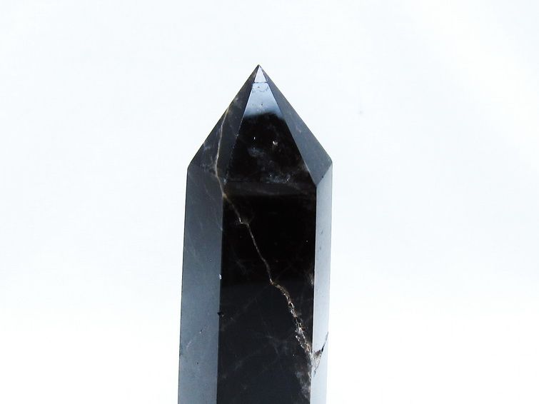 モリオン 黒水晶 六角柱 ポイント 一点物 152-4085 【sold out】