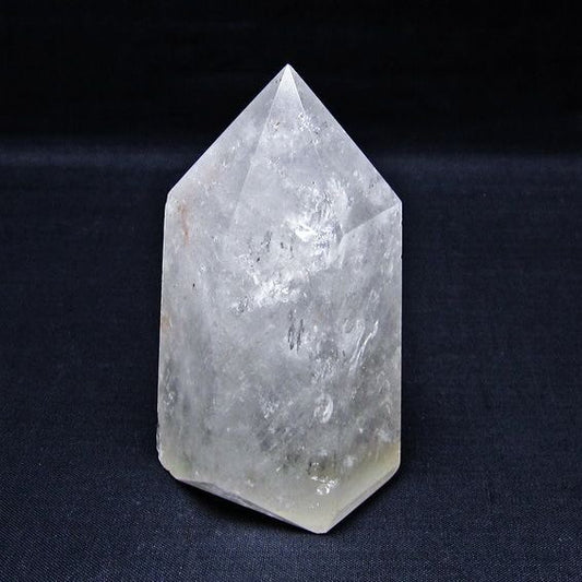 水晶 六角柱 水晶 ポイント 原石 置物 一点物 152-4644
