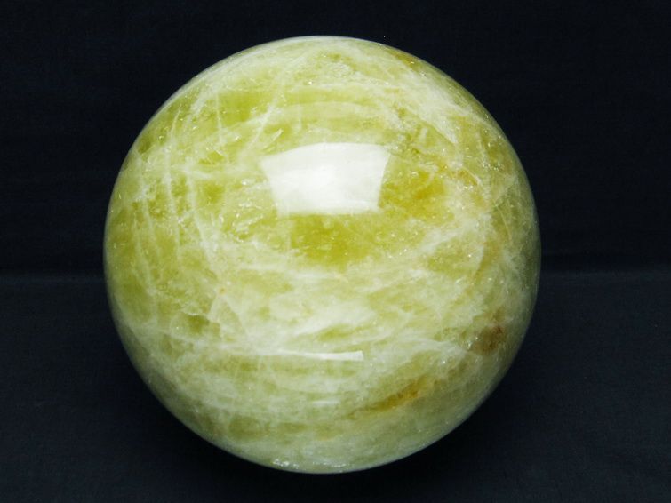 6.8Kg シトリン 丸玉 172mm シトリンクォーツ スフィア 一点物  161-798