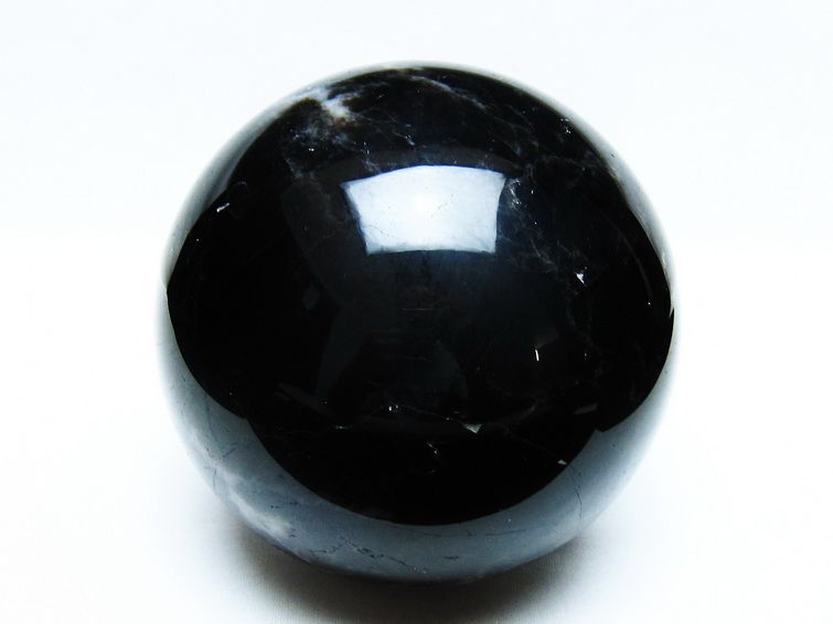 2.8Kg 黒水晶 丸玉 130mm モリオン 丸玉 モリオン スフィア 一点物 161-922