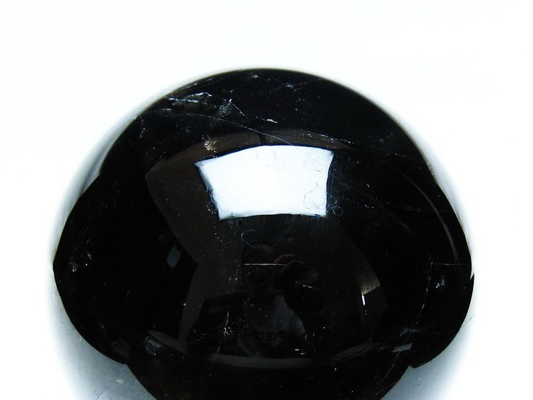 3Kg 黒水晶 丸玉 133mm モリオン 丸玉 モリオン スフィア 一点物 161-925