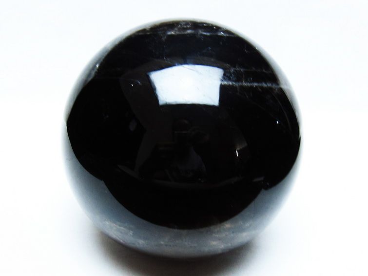2.6Kg 黒水晶 丸玉 127mm モリオン 丸玉 モリオン スフィア 一点物 161-926