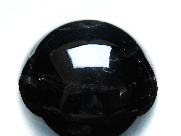 2.6Kg 黒水晶 丸玉 125mm モリオン 丸玉 モリオン スフィア 一点物 161-927