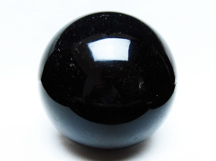 3.3Kg 黒水晶 丸玉 135mm モリオン 丸玉 モリオン スフィア 一点物 161-933