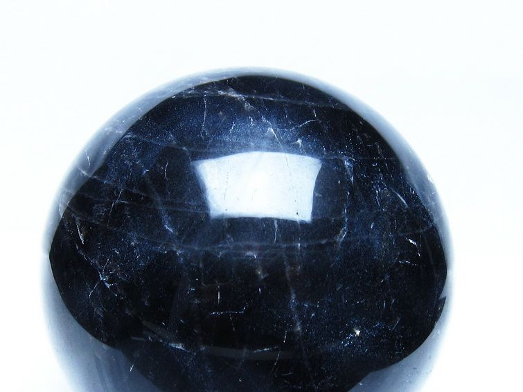 2.9Kg モリオン 黒水晶 丸玉 130mm スフィア 一点物 161-946
