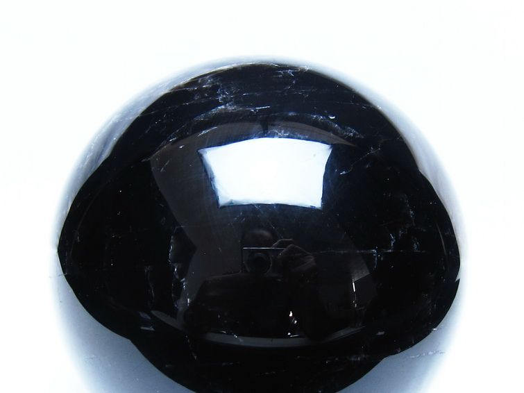 2.8Kg モリオン 黒水晶 丸玉 130mm スフィア 一点物 161-967 【sold out】