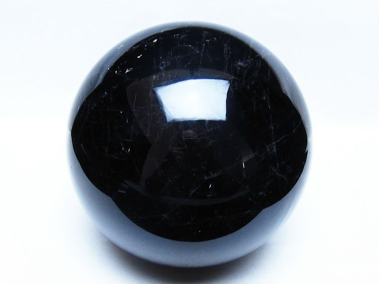 4.4Kg モリオン 黒水晶 丸玉 150mm スフィア 一点物 161-979 – 天然石