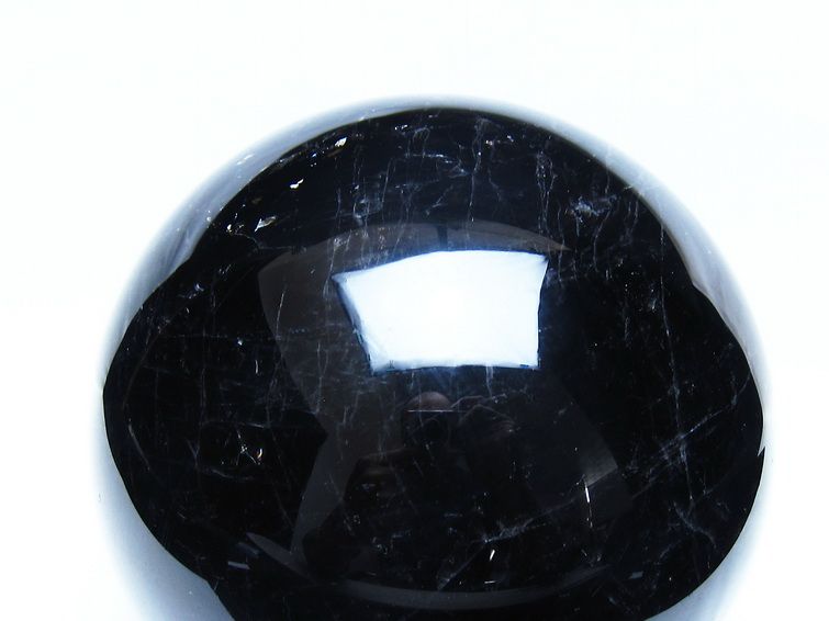 4.4Kg モリオン 黒水晶 丸玉 150mm スフィア 一点物 161-979
