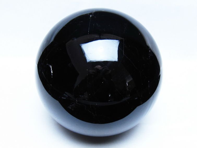 4.5Kg モリオン 黒水晶 丸玉 150mm スフィア 一点物 161-980 [sold out]