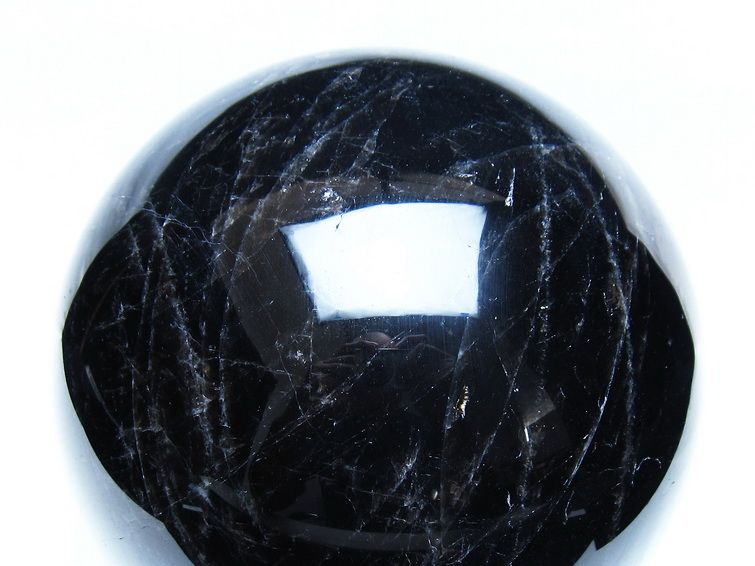 5.3Kg モリオン 黒水晶 丸玉 160mm スフィア 一点物 161-983 [sold out]