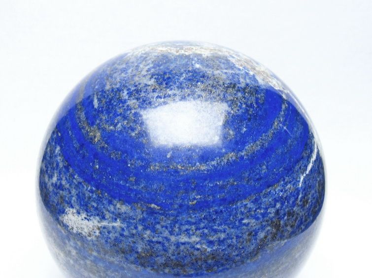 2.2Kg ラピスラズリ 丸玉 113mm スフィア 置物 一点物 161-987