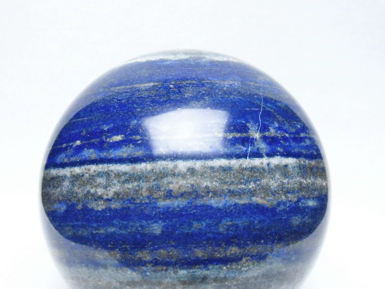 2Kg ラピスラズリ 丸玉 113mm スフィア 置物 一点物 161-988