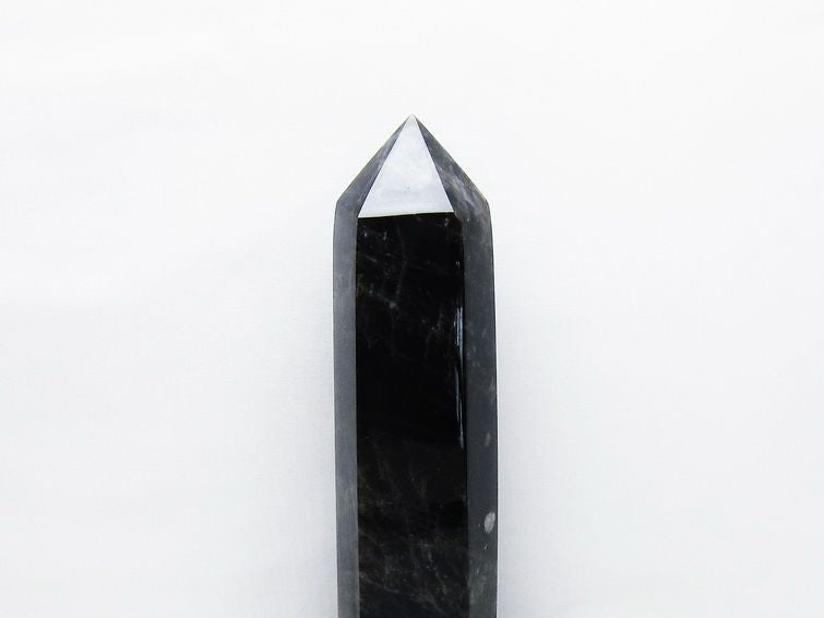 モリオン 六角柱 2Kg モリオン 黒水晶 六角柱 台座付属 一点物 162-418 – 天然石