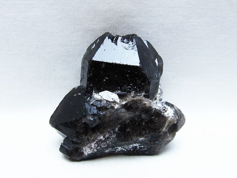 黒水晶 原石 山東省産 モリオン 一点物 171-10032