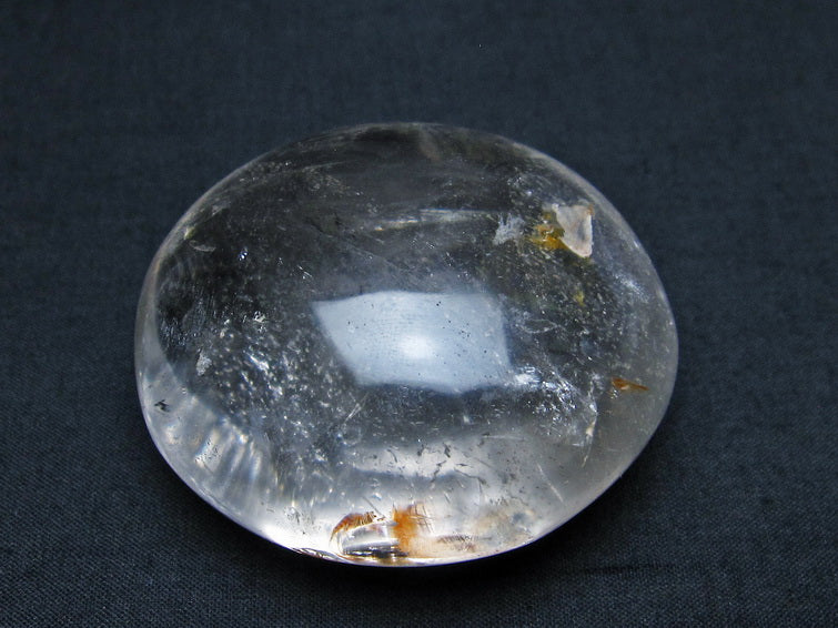 水晶 タンブル 原石 虹入り 一点物 171-3483