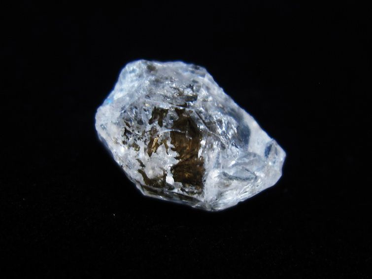 オイルインクォーツ 原石 石油入り 水晶 171-5038