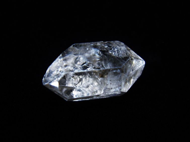 オイルインクォーツ 原石 石油入り 水晶 171-5043