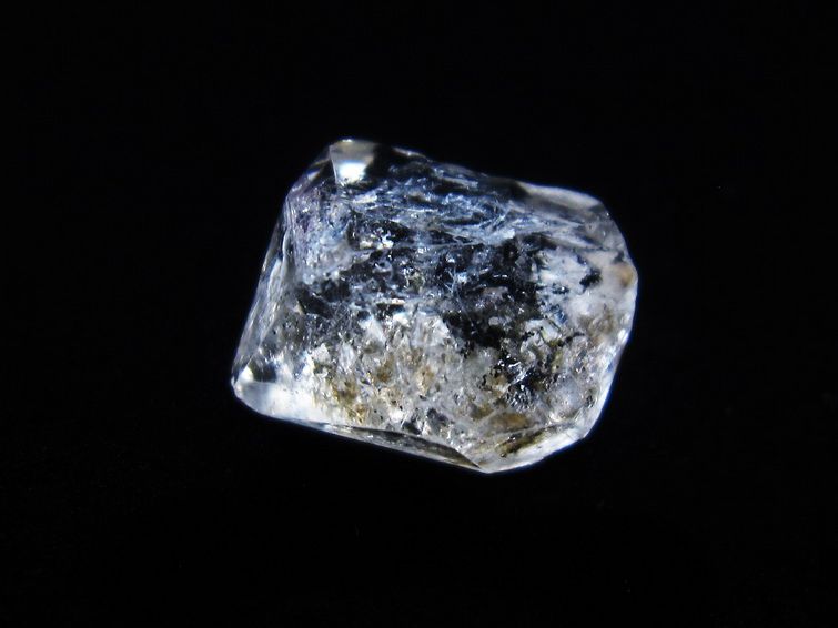 オイルインクォーツ 原石 石油入り 水晶 171-5046