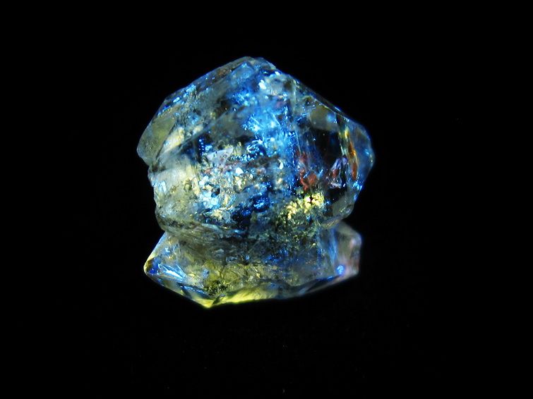 オイルインクォーツ 原石 石油入り 水晶 171-5052