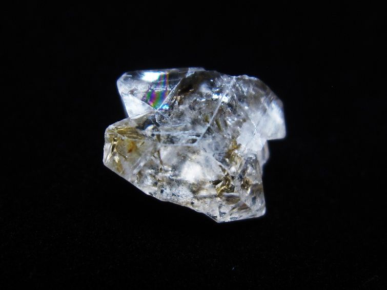 オイルインクォーツ 原石 石油入り 水晶 171-5052