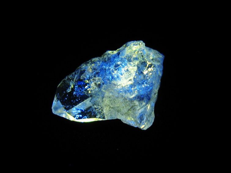 オイルインクォーツ 原石 石油入り 水晶 171-5054