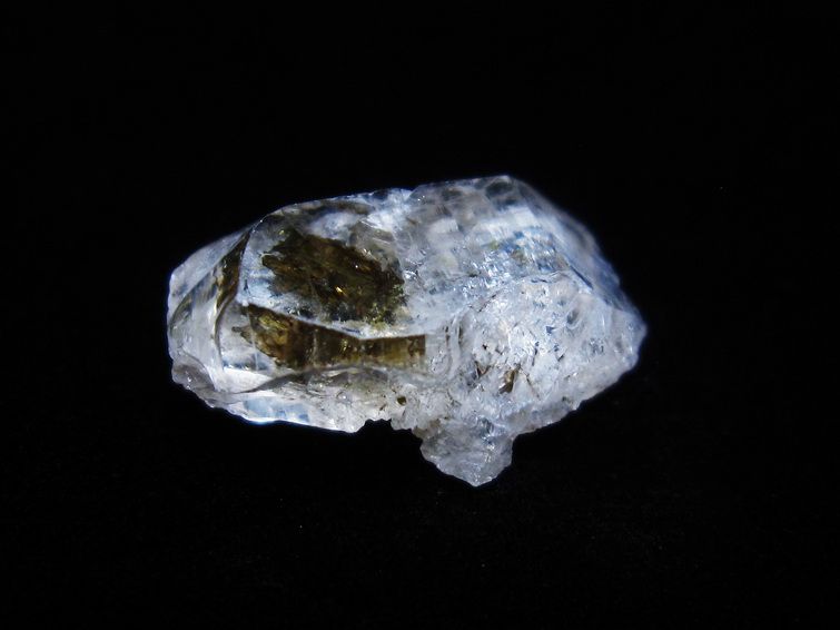 オイルインクォーツ 原石 石油入り 水晶 171-5077