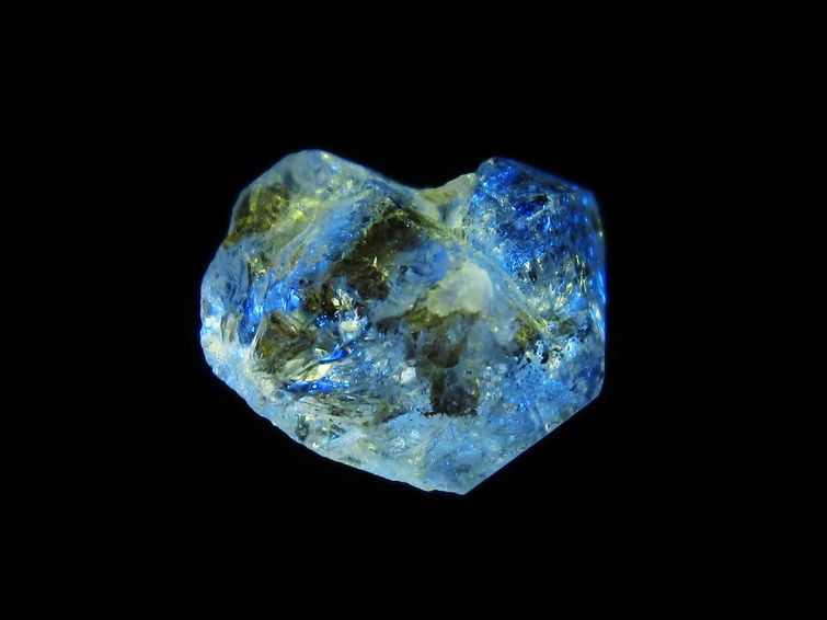 オイルインクォーツ 原石 石油入り 水晶 171-5083