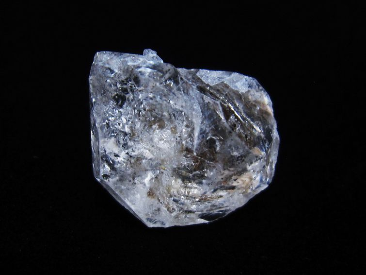 オイルインクォーツ 原石 石油入り 水晶 171-5083