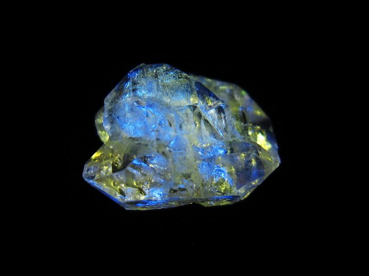 オイルインクォーツ 原石 石油入り 水晶 171-5096