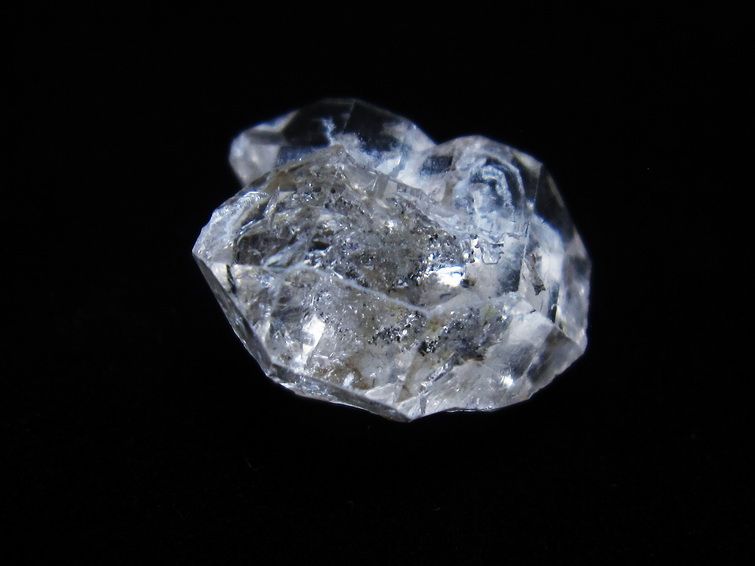 オイルインクォーツ 原石 石油入り 水晶 171-5096