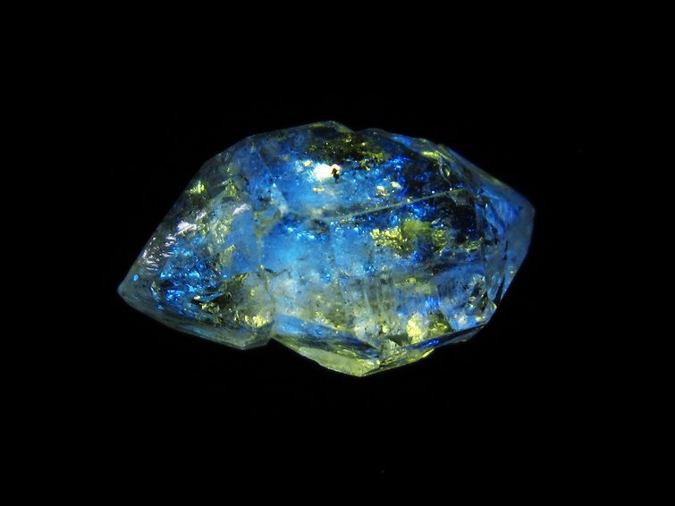 オイルインクォーツ 原石 石油入り 水晶 171-5100