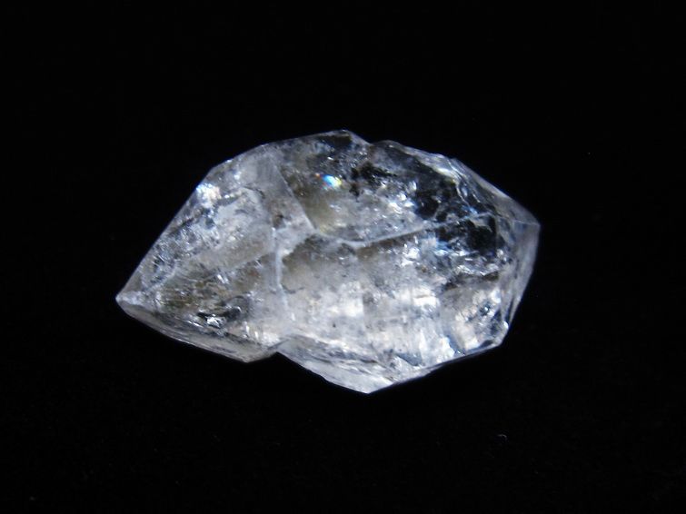 オイルインクォーツ 原石 石油入り 水晶 171-5100