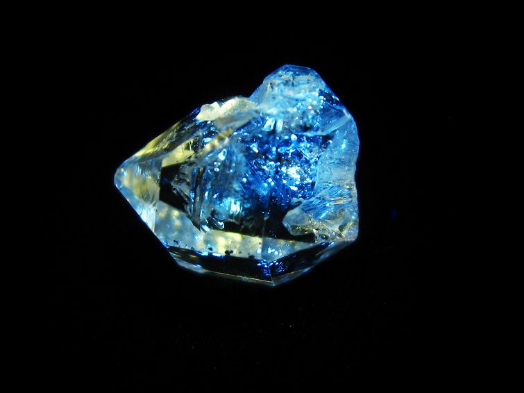 オイルインクォーツ 原石 石油入り 水晶 171-5120