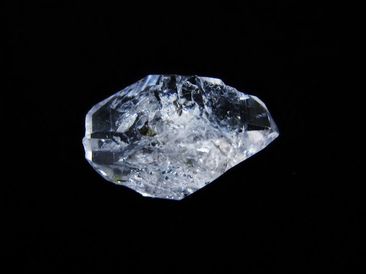 オイルインクォーツ 原石 石油入り 水晶 171-5121