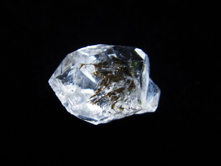 オイルインクォーツ 原石 石油入り 水晶 171-5134