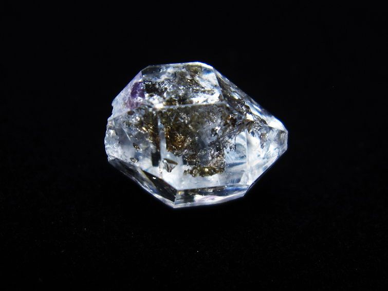 オイルインクォーツ 原石 石油入り 水晶 171-5140