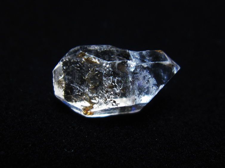 オイルインクォーツ 原石 石油入り 水晶 171-5141
