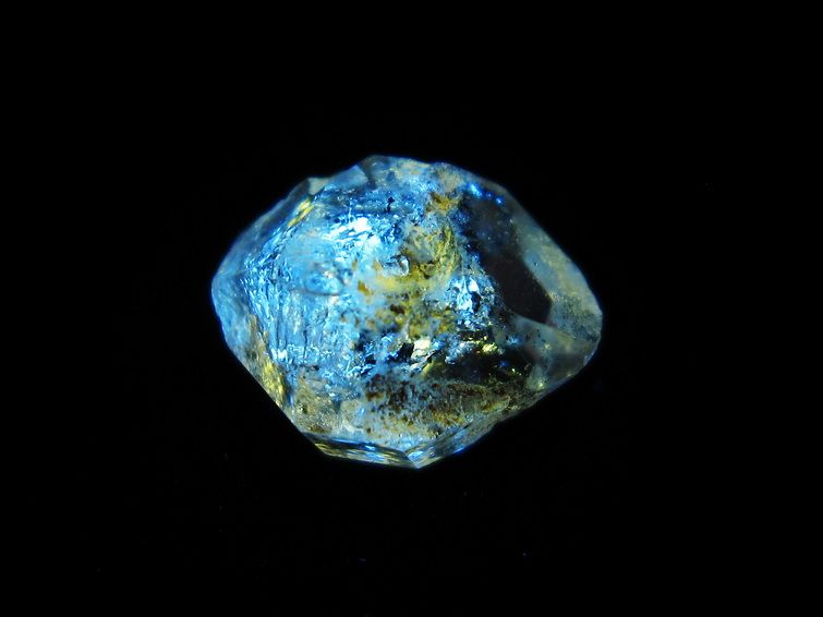オイルインクォーツ 原石 石油入り 水晶 171-5146