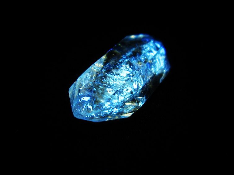 オイルインクォーツ 原石 石油入り 水晶 171-5154