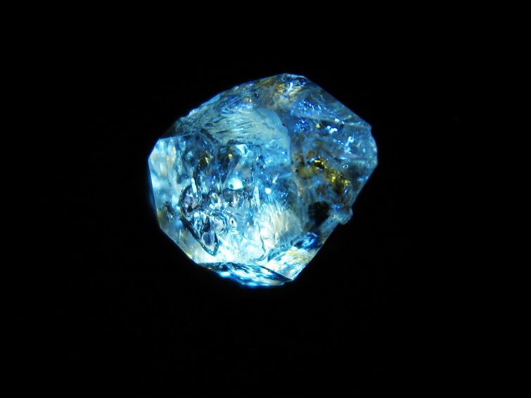 オイルインクォーツ 原石 石油入り 水晶 171-5155