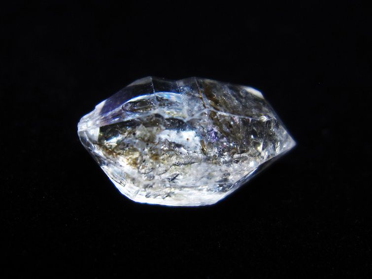 オイルインクォーツ 原石 石油入り 水晶 171-5158