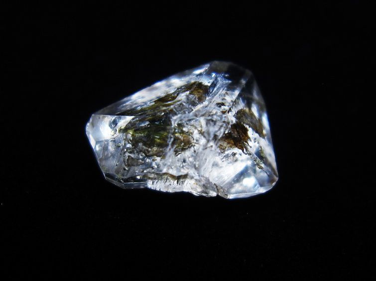 オイルインクォーツ 原石 石油入り 水晶 171-5160