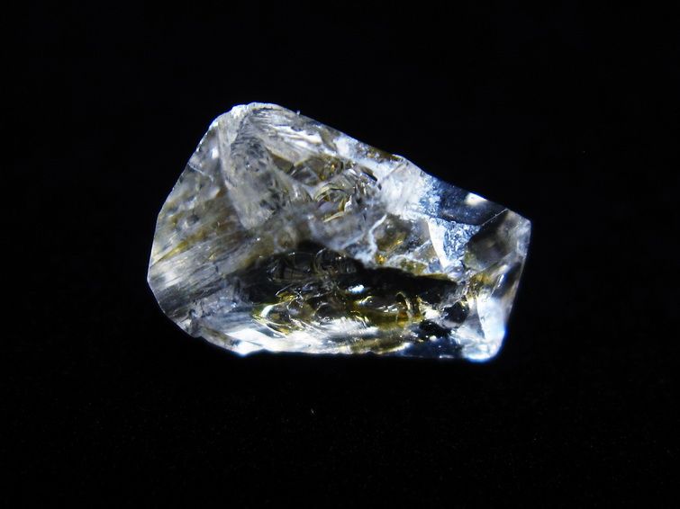 オイルインクォーツ 原石 石油入り 水晶 171-5165