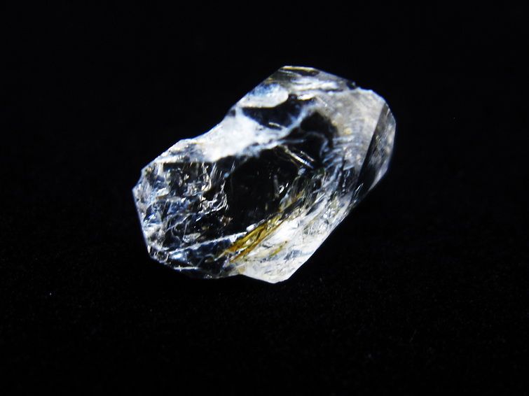 オイルインクォーツ 原石 石油入り 水晶 171-5165
