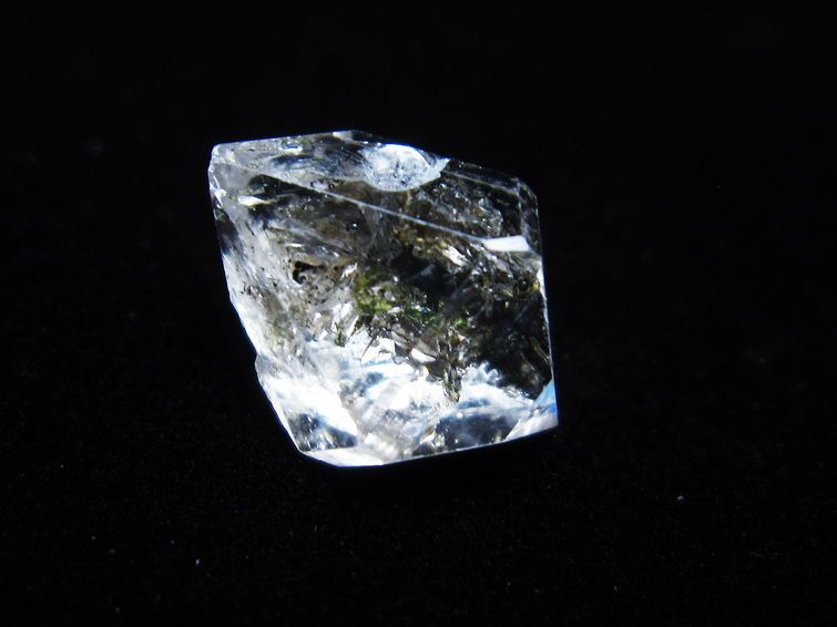 オイルインクォーツ 原石 石油入り 水晶 171-5172
